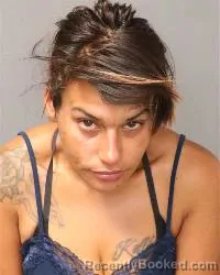 Mugshot of Jessica Eleanor Franco booked in Bernalillo County, New Mexico on October 14, 2026