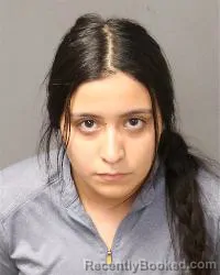 Mugshot of Imelda Jazmin Flores booked in Bernalillo County, New Mexico on October 15, 2026