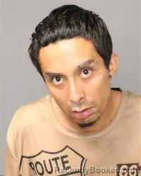 Mugshot of Valentino Jr Romero booked in Bernalillo County, New Mexico on October 15, 2026