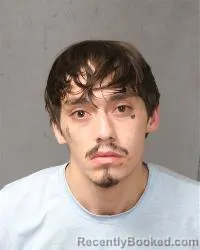Mugshot of Hezekiah Riley Beltran booked in Bernalillo County, New Mexico on October 16, 2026