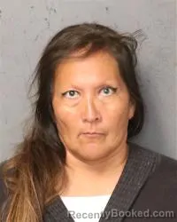 Mugshot of Marcella May Becenti booked in Bernalillo County, New Mexico on October 18, 2026