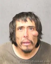 Mugshot of Lathan Begay booked in Bernalillo County, New Mexico on October 18, 2026
