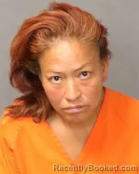 Mugshot of Kristine Mae Valdez booked in Bernalillo County, New Mexico on October 20, 2026