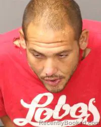 Mugshot of Justin Paul Reeves booked in Bernalillo County, New Mexico on October 20, 2026