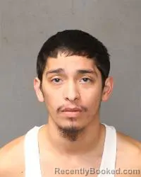Mugshot of Angelo A Santistevan booked in Bernalillo County, New Mexico on October 21, 2026