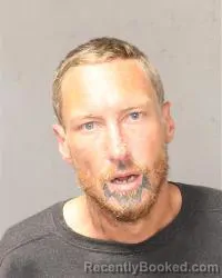 Mugshot of Derek Logan Thompson booked in Bernalillo County, New Mexico on October 21, 2026