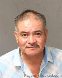 Mugshot of Justo Rocha Pacheco booked in Bernalillo County, New Mexico on October 22, 2026