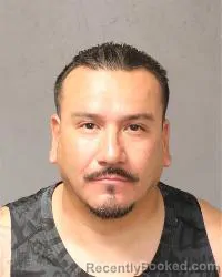 Mugshot of Israel Anthony Silva booked in Bernalillo County, New Mexico on October 23, 2026