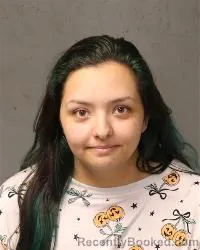 Mugshot of Karen Bustillos booked in Bernalillo County, New Mexico on October 25, 2026