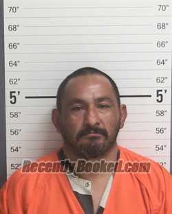 Booking photo from Curry County, New Mexico