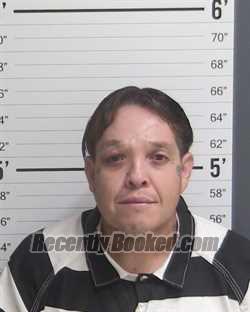Booking photo from Curry County, New Mexico
