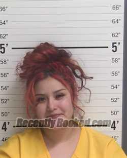 Booking photo from Curry County, New Mexico
