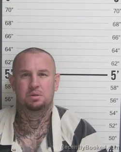 Booking photo from Curry County, New Mexico