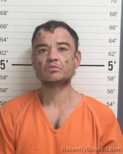 Booking photo from Curry County, New Mexico