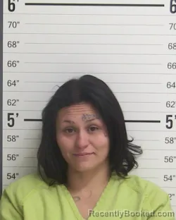 Mugshot of SABRINA MARIE GRUBBS booked in Curry County, New Mexico on March 12, 2026