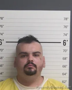 Mugshot of DAMEKO PAUL SALGUERO booked in Curry County, New Mexico on March 20, 2026