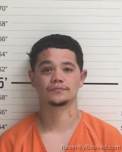 Mugshot of NICHOLAS JOSEPH ORTIZ booked in Curry County, New Mexico on March 22, 2026