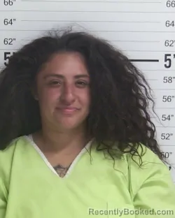 Mugshot of TIFFANY RANE MARTINEZ booked in Curry County, New Mexico on March 22, 2026