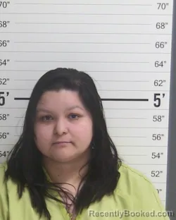 Mugshot of DESTINY SHERIE FLORES booked in Curry County, New Mexico on March 29, 2026