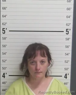 Mugshot of AMY MICHELLE POWELL booked in Curry County, New Mexico on March 31, 2026