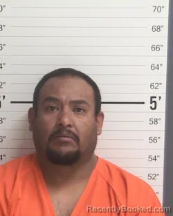 Mugshot of RAUL CALVILLO-SANCHEZ booked in Curry County, New Mexico on April 16, 2026
