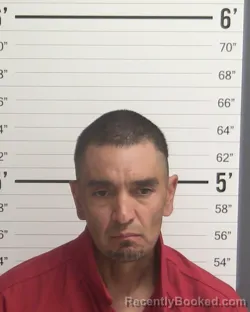 Mugshot of MANUEL CHAVEZ booked in Curry County, New Mexico on April 16, 2026