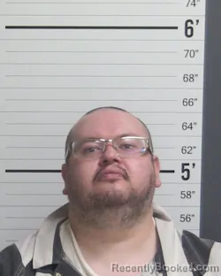 Mugshot of MARIO ABRAN ESTRADA booked in Curry County, New Mexico on May 20, 2026