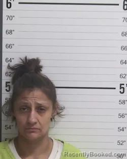 Mugshot of LINZY GARCIA booked in Curry County, New Mexico on June 12, 2026
