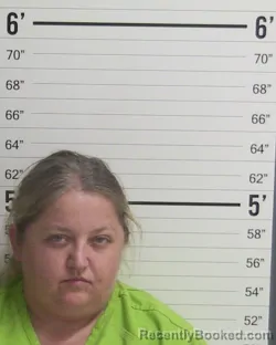 Mugshot of KRISTINA JAMES booked in Curry County, New Mexico on June 24, 2026