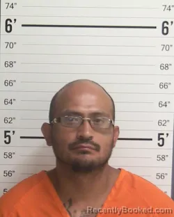Mugshot of OSCAR LUIS VEGA-TORRES booked in Curry County, New Mexico on June 24, 2026