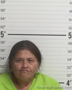Mugshot of ROSENDA MARTINEZ booked in Curry County, New Mexico on June 29, 2026