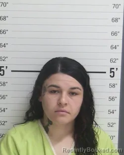 Mugshot of KACIE GARCIA booked in Curry County, New Mexico on June 30, 2026