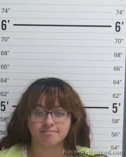 Mugshot of MARGARITA ELENA CHACON booked in Curry County, New Mexico on July 4, 2026