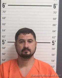 Mugshot of DAGOBETO NAVARRO booked in Curry County, New Mexico on July 8, 2026