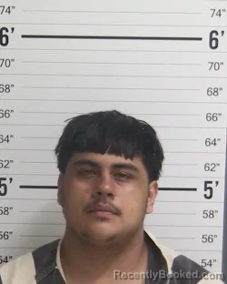 Mugshot of ZACKARIUS LEONARDO GARCIA booked in Curry County, New Mexico on July 25, 2026