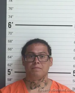 Mugshot of Raynaldo Jermey Enriquez booked in Curry County, New Mexico on August 5, 2026