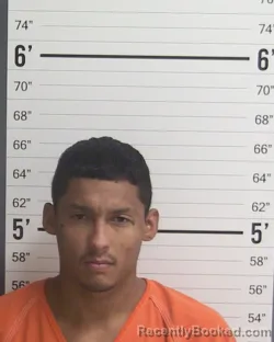 Mugshot of Kevin Garcia booked in Curry County, New Mexico on August 5, 2026