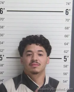 Mugshot of Felipe Salinas booked in Curry County, New Mexico on August 6, 2026
