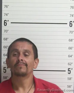 Mugshot of Alejandro Albert Vega booked in Curry County, New Mexico on August 6, 2026