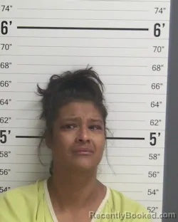 Mugshot of Delilah Denise Rios-Kerby booked in Curry County, New Mexico on August 6, 2026
