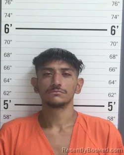 Mugshot of Adrian Mares booked in Curry County, New Mexico on August 8, 2026