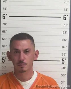 Mugshot of Steven Herrera booked in Curry County, New Mexico on August 8, 2026