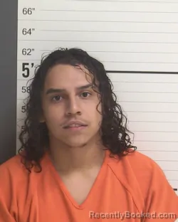 Mugshot of Noah Manuel Gonzalez booked in Curry County, New Mexico on August 9, 2026