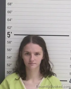 Mugshot of Makayla Kelley booked in Curry County, New Mexico on August 13, 2026