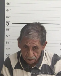 Mugshot of Manuel Secundino Lopez booked in Curry County, New Mexico on August 13, 2026