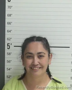 Mugshot of Krystle Ornelas booked in Curry County, New Mexico on August 14, 2026