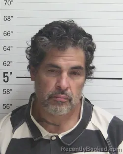 Mugshot of John William Garcia booked in Curry County, New Mexico on August 14, 2026