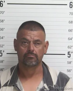 Mugshot of Anastacio Saenz booked in Curry County, New Mexico on August 16, 2026