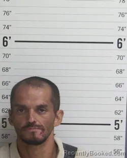 Mugshot of Angel Ruben Arroyo booked in Curry County, New Mexico on August 18, 2026