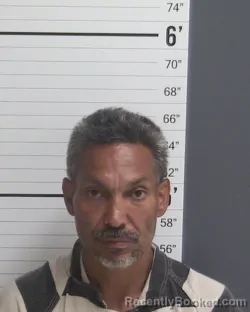 Mugshot of Roberto Jesus Echerivel booked in Curry County, New Mexico on August 19, 2026